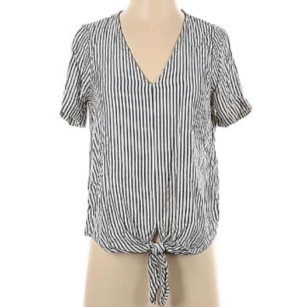 Madewell tie cropped top